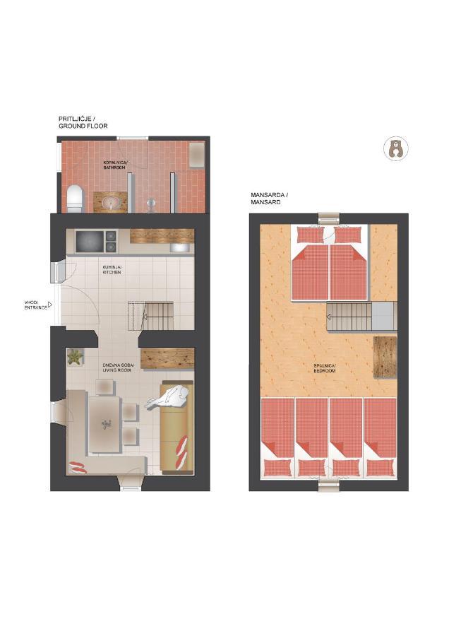 Lizina Hiska House Bohinj Villa Bohinjska Bistrica Eksteriør billede